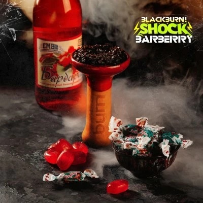 Tobacco Burn Black Barberry Shock (sour barbaris) 200 g