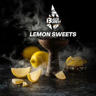 Tobacco Burn Black Lemon Sweets (lemon marmalade) 200 g