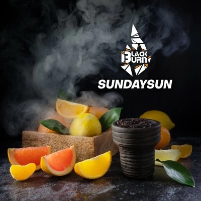 Tobacco Burn Black Sundaysun (citrus mix) 25 g