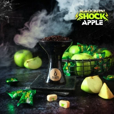Tobacco Burn Black Apple Shock (sour apple) 100 g